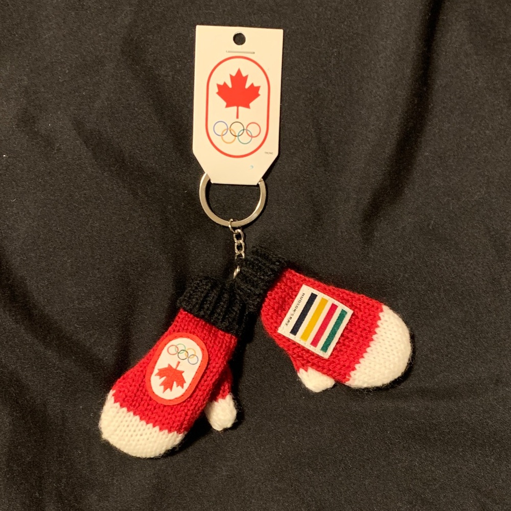 Olympic Mittens Key Chain